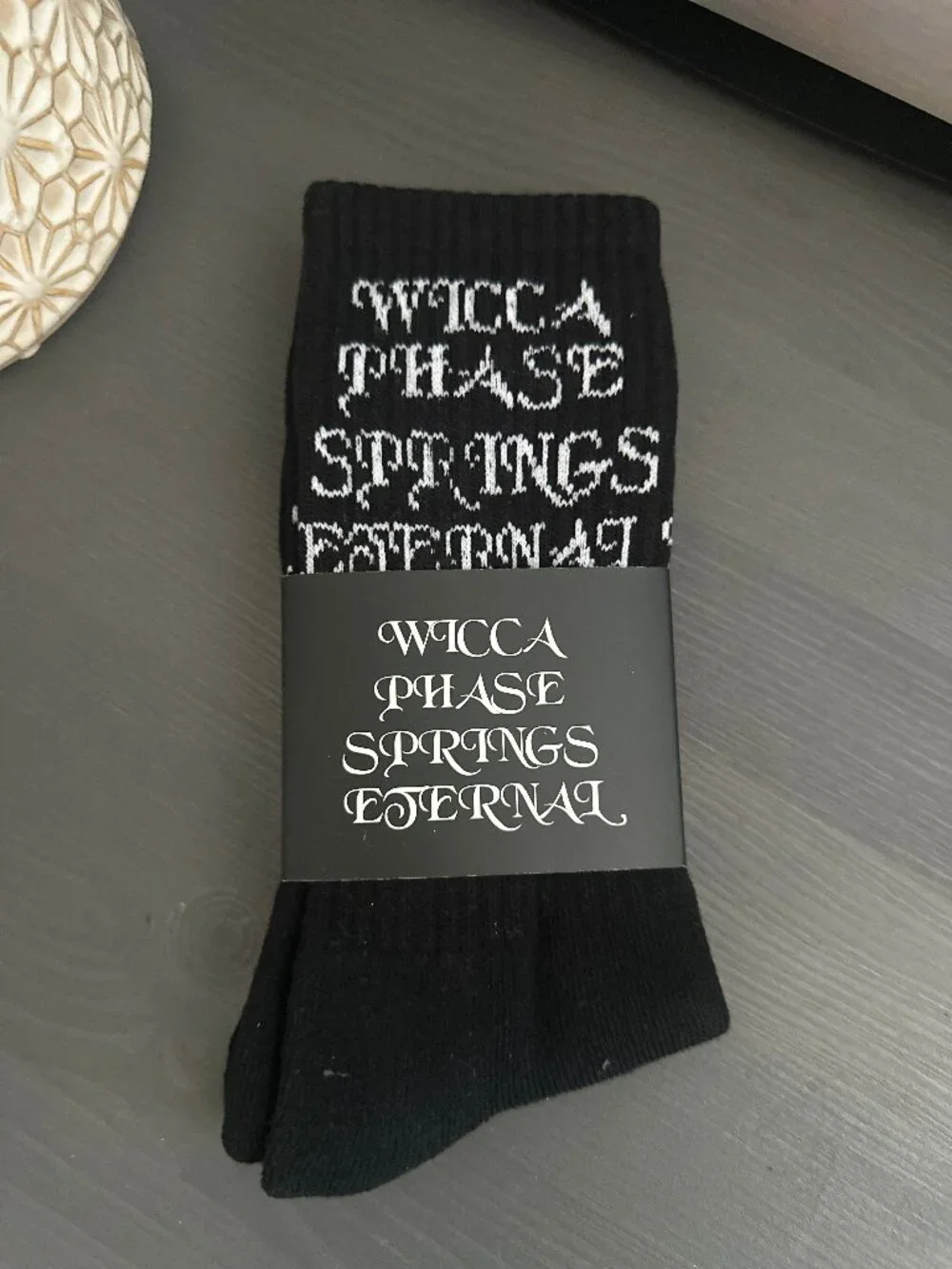 Wicca Phase Springs Eternal Crew Socks